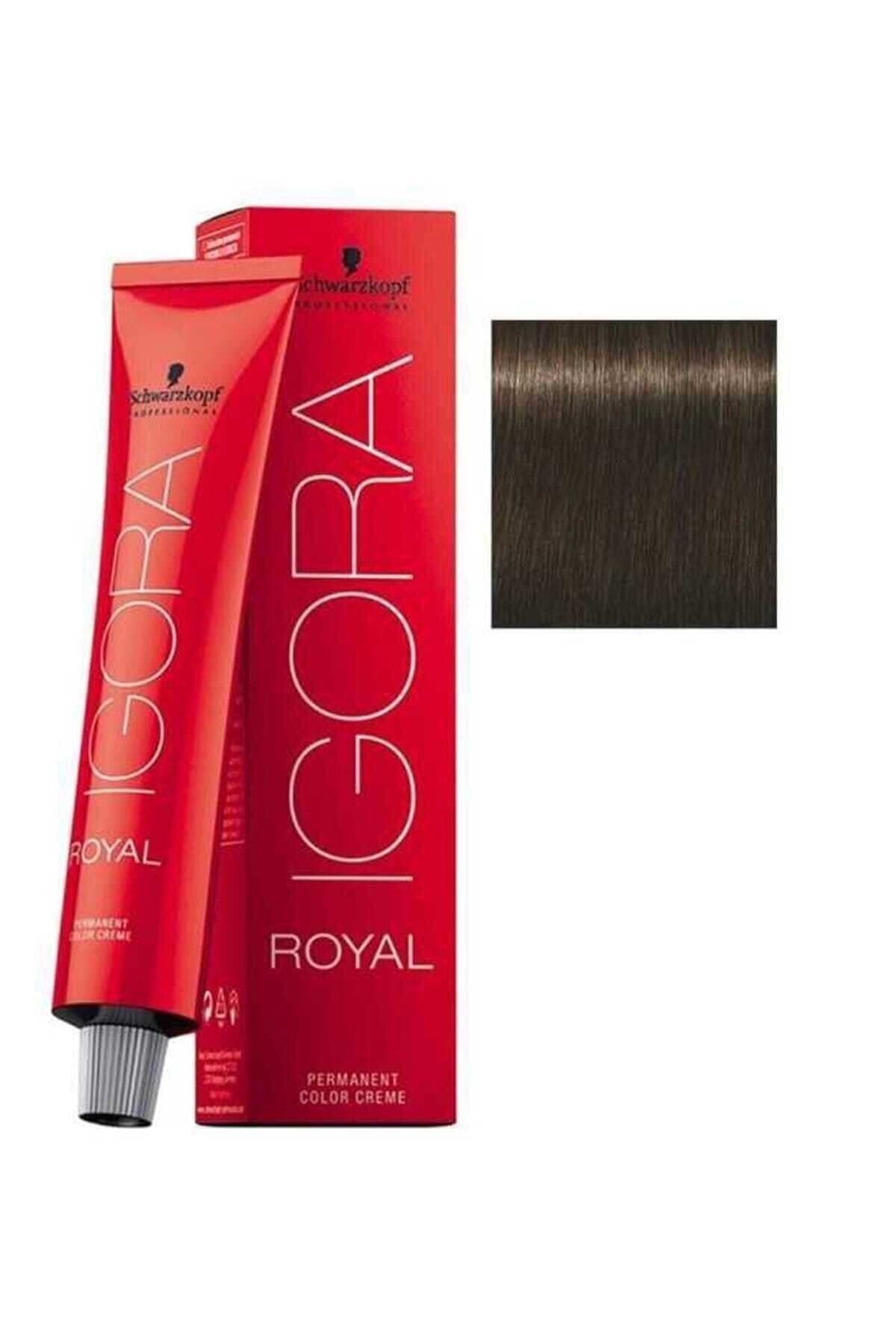 Schwarzkopf Professional IGORA Royal Natural Light Brown 5-0 - 60ml - Beauty Rush