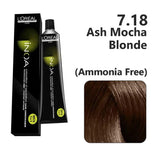 Loreal Inoa Ammonia Free Hair Color 60G 7.18 Ash Mocha Blond - Beauty Rush