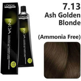Loreal Inoa Hair Color 60G 7.13 Ash Golden Brown+Developer 1000ml Combo - Beauty Rush