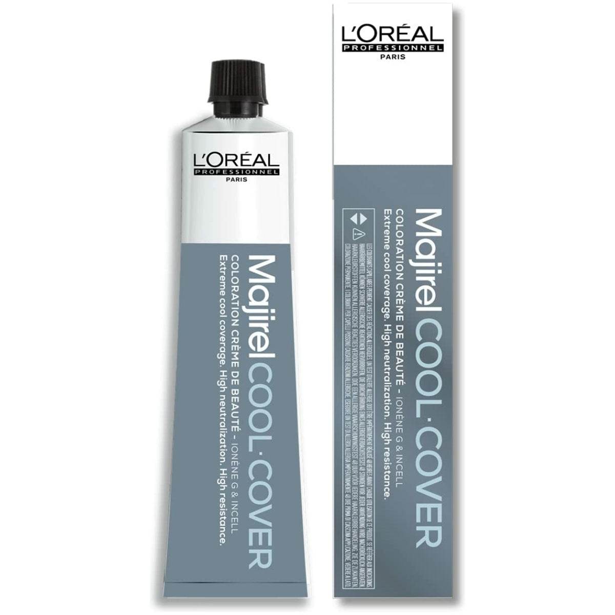 Loreal Majirel Cool Cover Hair Color 50G 9.11 Very Light Deep Ash Blonde+ Oxidant 1000Ml Combo - Beauty Rush