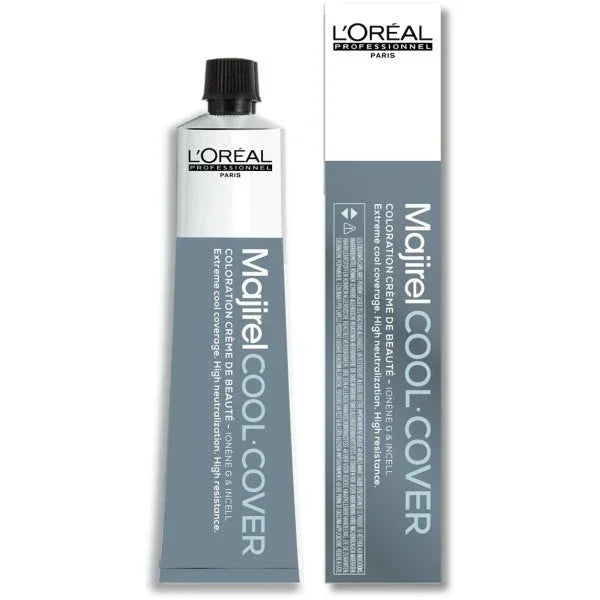 Loreal Professional Majirel Hair Color 50G No 9.11 Very Light Deep Ash Blonde + Oxidant 495Ml Combo - Beauty Rush