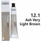 Loreal Majirel Hair Color 50G 12.1 Ash Very Light Brown+ Oxidant 1000Ml Combo - Beauty Rush
