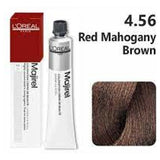 Loreal Majirel Hair Color 50G 4.56 Red Mahogany Brown + Oxidant 1000Ml Combo - Beauty Rush