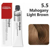 Loreal Majirel Hair Color 50G 5.5 Mahogany Light Brown + Oxidant 1000Ml Combo - Beauty Rush