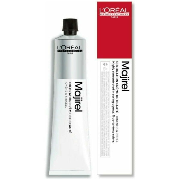 Loreal Professional Majirel Hair Color 50G Rouge Red + Oxidant 495Ml Combo - Beauty Rush