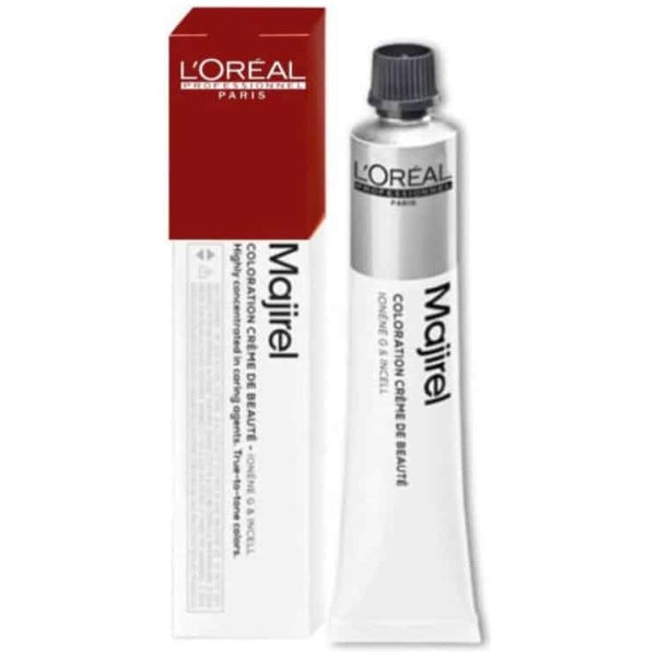 Loreal Professional Majirel Hair Color 50G 6.62 Iridiscent Red Dark Blonde - Beauty Rush