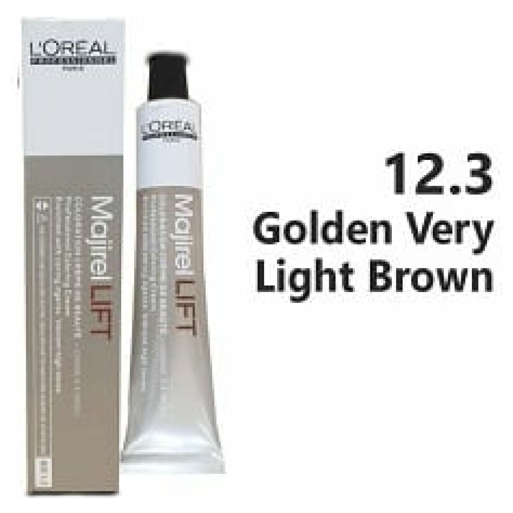 Loreal Professional Majirel Hair Color 50G 12.3 Golden Very Light Brown - Beauty Rush