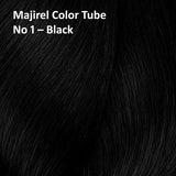 L'Oreal Professionnel Majirel Permanent Hair Color No. 1, Black - 50g