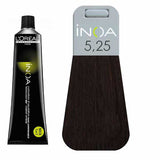 Loreal Inoa Ammonia Free Hair Color 60G 5.25 Light Iridescent Mahogany Brown - Beauty Rush