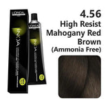 Loreal Inoa Ammonia Free Hair Color 60G 4.56 Mahogany Red Brown - Beauty Rush