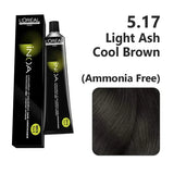 Loreal Inoa Ammonia Free Hair Color 60G 5.17 Light Ash Cool Brown - Beauty Rush