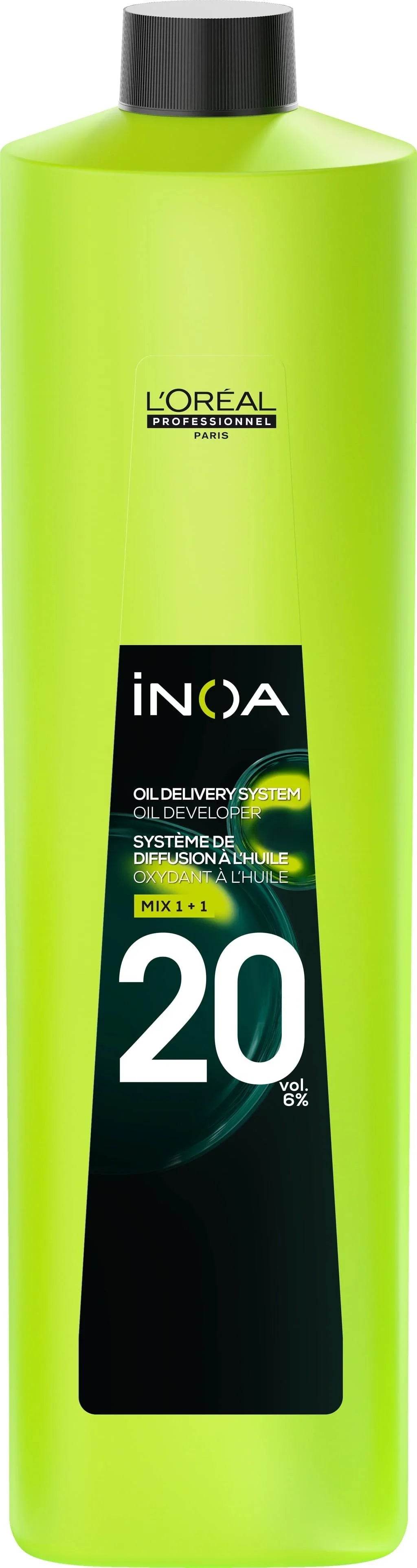 Loreal Inoa Hair Color 60G 5.12 Light Ash Iridescent Brown +Developer 90ml Combo - Beauty Rush