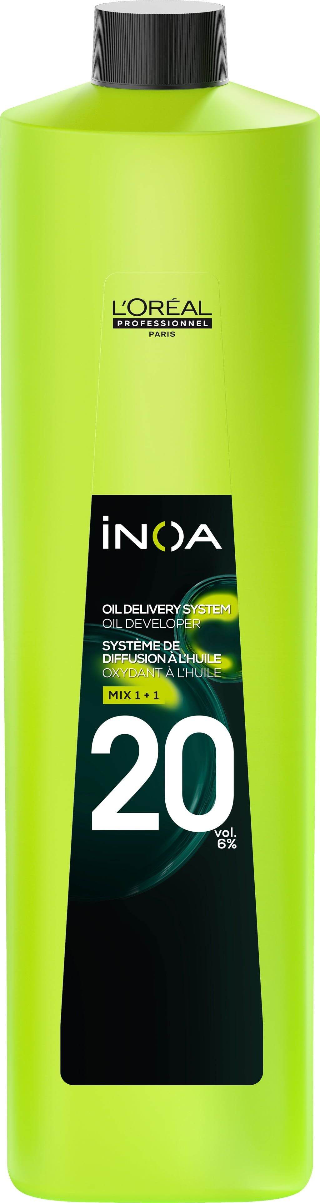 Loreal Inoa Hair Color 60G 5.15 Light Ash Mahogany Brown + Developer 1000ml Combo - Beauty Rush