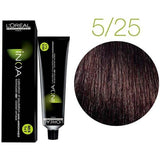 Loreal Inoa Hair Color 60G 5.25 Light Mahogany Brown +Developer 1000ml Combo - Beauty Rush
