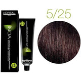 Loreal Inoa Hair Color 60G 5.25 Light Mahogany Brown +Developer 90ml Combo - Beauty Rush