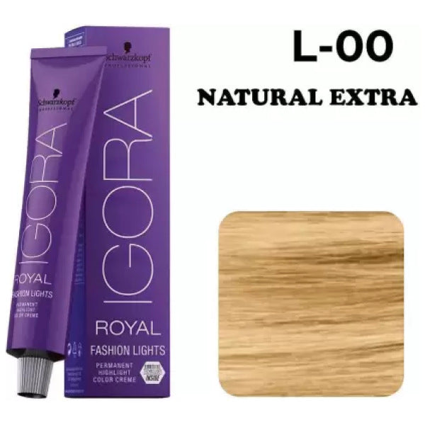 Schwarzkopf Igora Royal Hair Color 60ml L 00 Natural Extra - Beauty Rush
