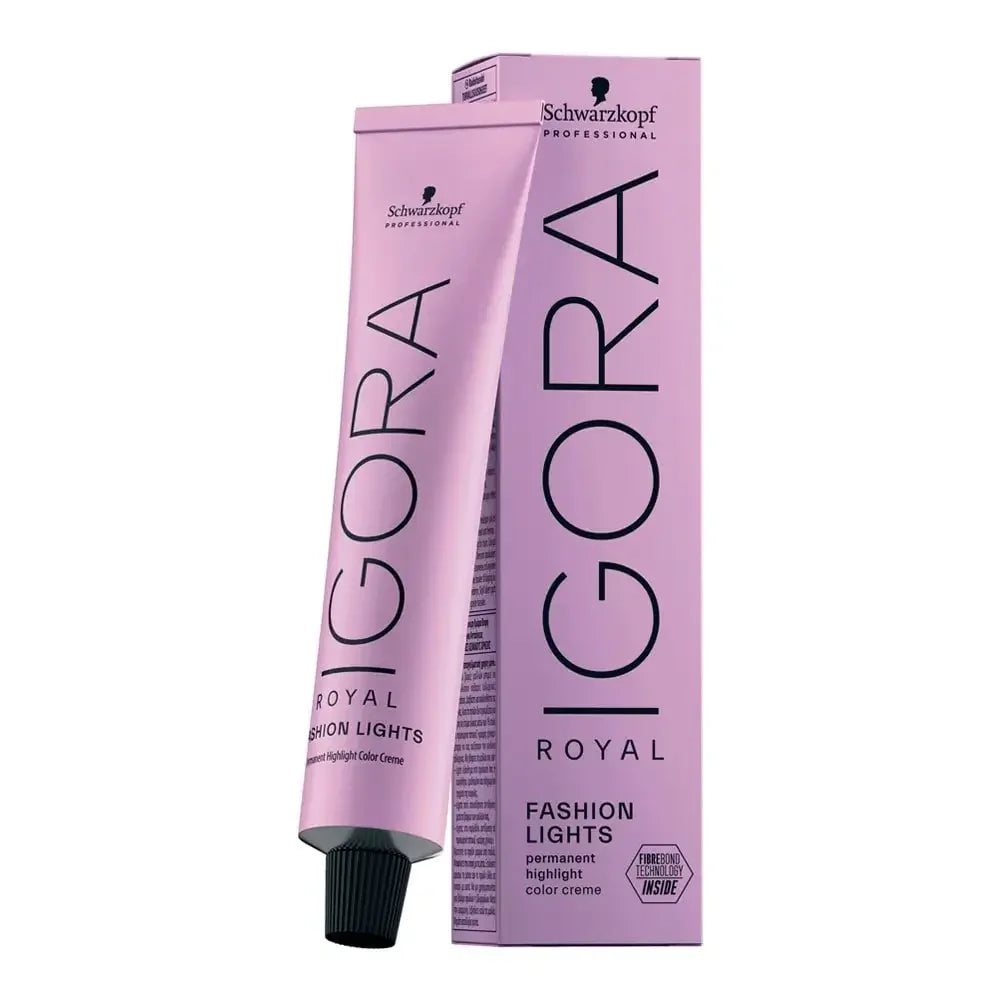Schwarzkopf Professionals Igora Royal Fashion Lights Hair Color 60ml L-89 Red Violet + Developer 20 Vol Combo - Beauty Rush