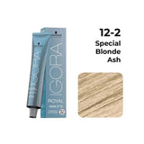 Schwarzkopf Igora Hair Color 60ml 12-2 Special Blonde Ash + Developer 20 Vol Combo - Beauty Rush