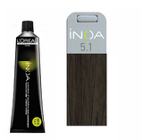 Loreal Inoa Ammonia Free Hair Color 60G 5.18 Light Ash Mocha Brown - Beauty Rush