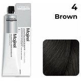 Loreal Professional Majirel Hair Color 50G 4 Brown + Oxidant 1000Ml Combo - Beauty Rush