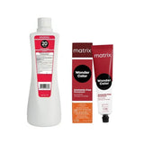 Matrix Wonder Color Ammonia Free Permanent Hair Color 3.0 3N (Dark Brown) 90g + 20 Vol Developer 1000ml Combo - Beauty Rush