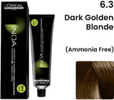 Loreal Inoa Ammonia Free Hair Color 60G 6.3 Dark Golden Blonde - Beauty Rush