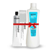 Loreal Professional Majirel Hair Color 50G 6.13 Golden Ash Dark Blonde + Oxidant 1000Ml Combo - Beauty Rush