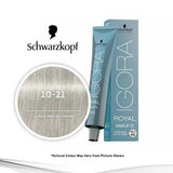 Schwarzkopf Igora Hair Color 60ml 10-21 Ultra Blonde Ash cendre + Developer 20 Vol Combo - Beauty Rush